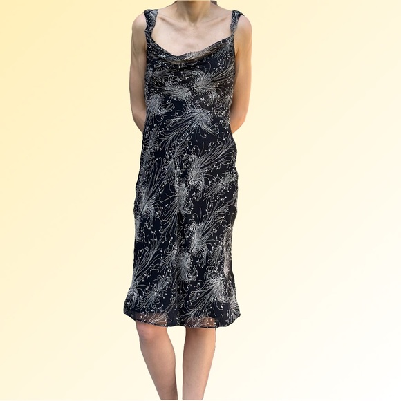 NWOT Vintage Diane Von Furstenbutg Starry Night dress - Picture 8 of 10